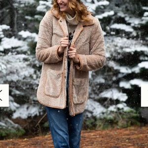 Anthropologie Sherpa Coat